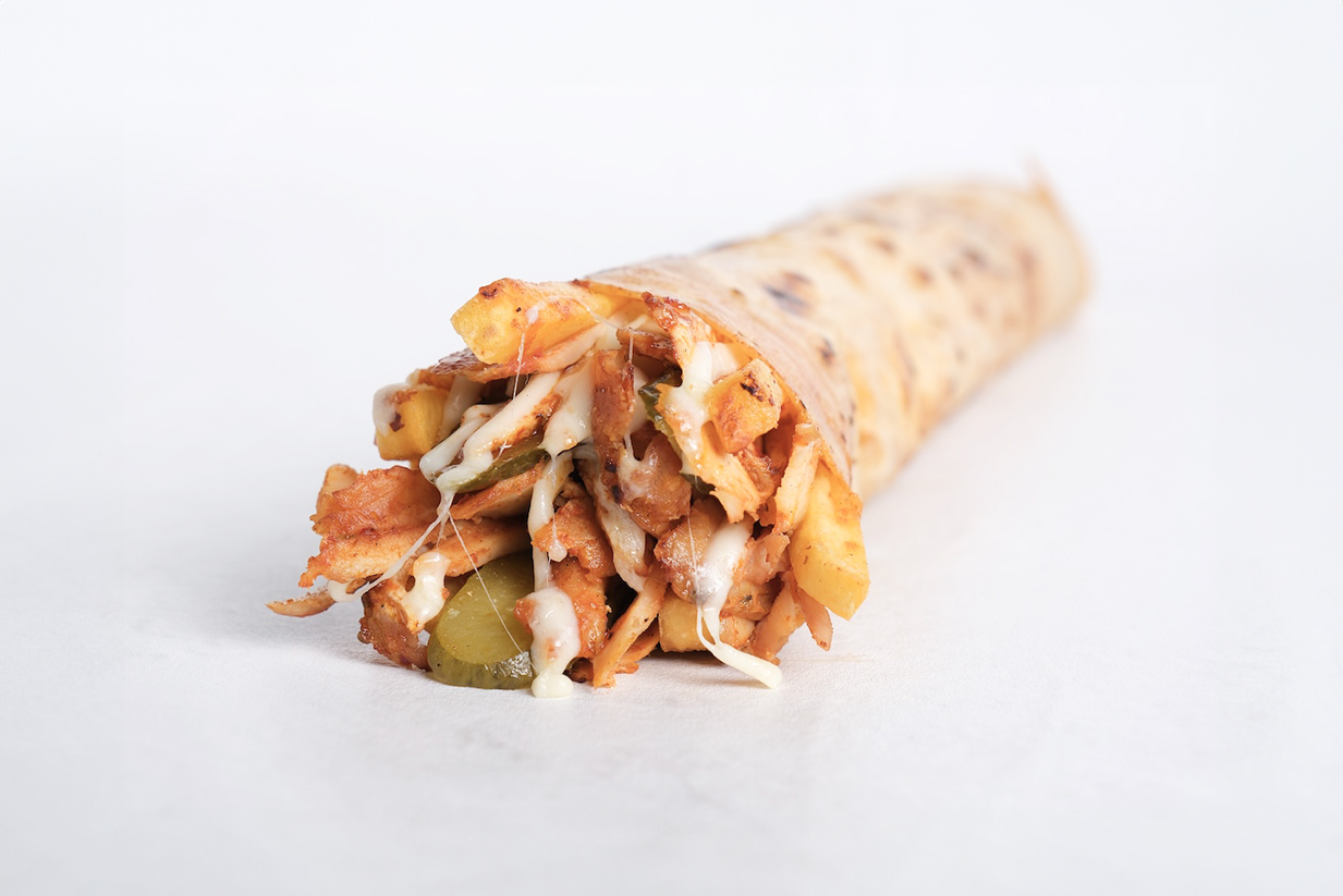 Kaşarlı Lavaş Tavuk Döner